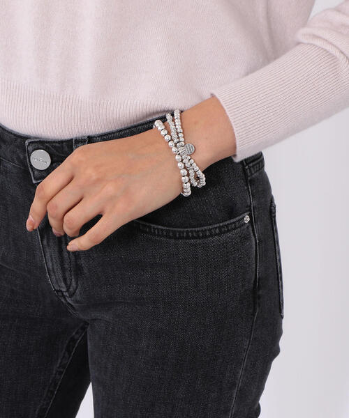 PHILIPPE AUDIBERT（フィリップ オーディベール）の「【WEB限定】PHILIPPE AUDIBERT（フィリップオーディベール） トリオブレスレット【EMMEL REFINES】（ブレスレット・レディース・シルバー・フリー）」の14枚目の写真