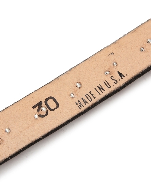 BEAMS BOY（ビームスボーイ）の「BRACKNEY LEATHER / スタッズベルト（ベルト・レディース・ライトブラウン/ブルー・ONE SIZE）」の15枚目の写真