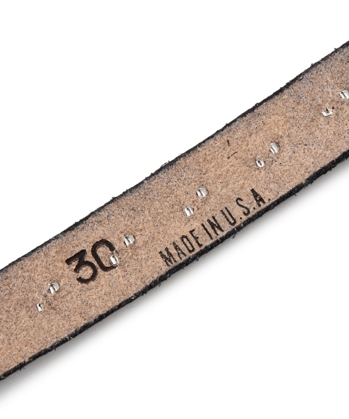 BEAMS BOY（ビームスボーイ）の「BRACKNEY LEATHER / スタッズベルト（ベルト・レディース・ライトブラウン/ブルー・ONE SIZE）」の9枚目の写真