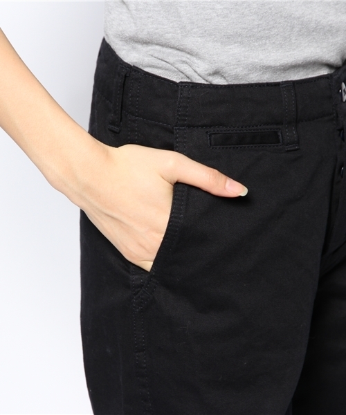 BEAMS BOY(ビームスボーイ)の「□BEAMS BOY / アーミーチノ 9分丈 0066CL(チノパンツ・レディース・オリーブ/ネイビー・0/1/2)」の8枚目の写真