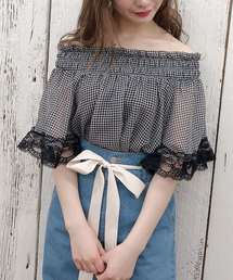 one after another NICE CLAUP | アソートオフショルブラウス(シャツ/ブラウス)