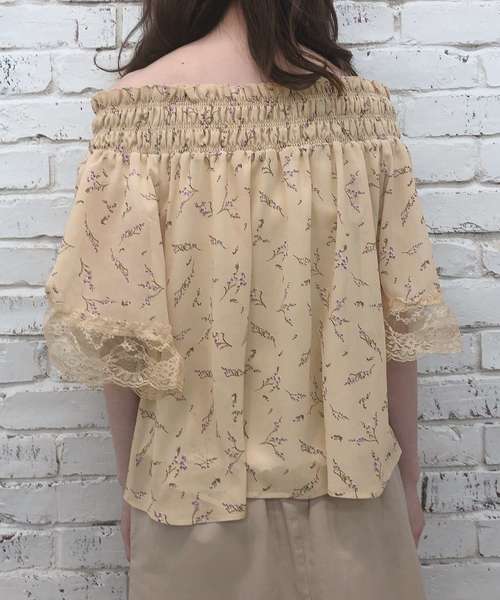 one after another NICE CLAUP(ワンアフターアナザーナイスクラップ)の「アソートオフショルブラウス(シャツ/ブラウス・レディース・ベージュ/ドット/チェック/ナチュラル・FREE)」の18枚目の写真