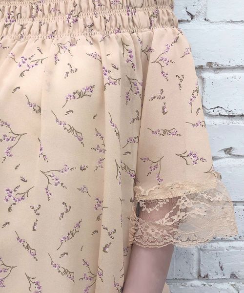 one after another NICE CLAUP(ワンアフターアナザーナイスクラップ)の「アソートオフショルブラウス(シャツ/ブラウス・レディース・ベージュ/ドット/チェック/ナチュラル・FREE)」の14枚目の写真