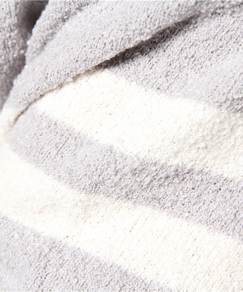 green label relaxing（グリーンレーベルリラクシング）の「BOUCLE LINE BOAT/N 12G ニット ◆（ニット/セーター・メンズ・グレー/ネイビー・MEDIUM/LARGE/SMALL）」の8枚目の写真