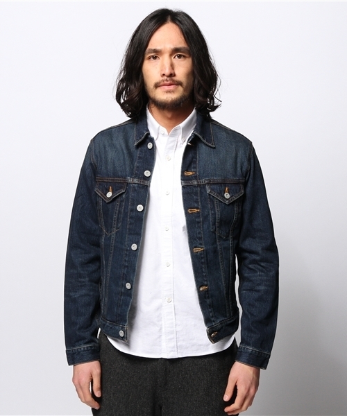 JOURNAL STANDARD（ジャーナルスタンダード）の「スタンダードデニムジャケット #（デニムジャケット・メンズ・ダークブルー/ネイビー・LARGE/MEDIUM）」の10枚目の写真