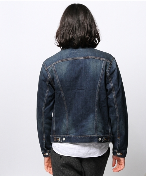 JOURNAL STANDARD（ジャーナルスタンダード）の「スタンダードデニムジャケット #（デニムジャケット・メンズ・ダークブルー/ネイビー・LARGE/MEDIUM）」の5枚目の写真