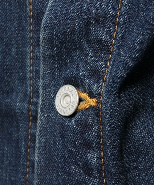 JOURNAL STANDARD（ジャーナルスタンダード）の「スタンダードデニムジャケット #（デニムジャケット・メンズ・ダークブルー/ネイビー・LARGE/MEDIUM）」の9枚目の写真