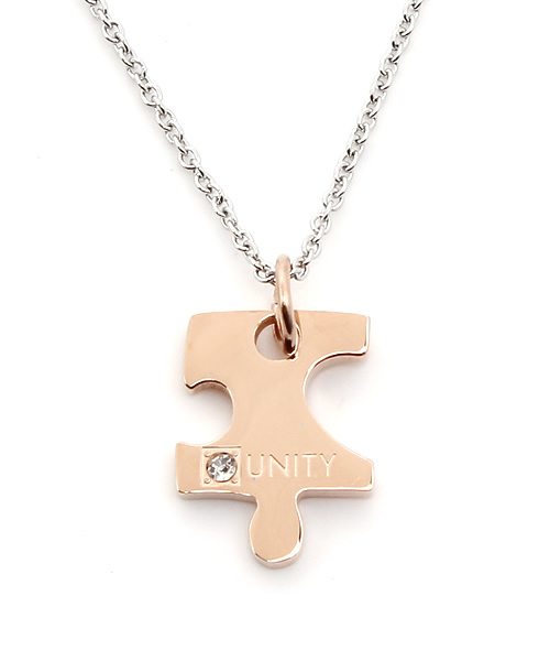 WEGO（ウィゴー）の「WEGO/パズルネックレス（ネックレス・レディース・ブラック/ピンク・FREE）」の12枚目の写真