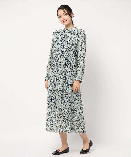 tantan* 様　IENA イエナ　ワンピース　36 花柄　カシュクール タグあり美品 IENA イエナ カシュクールプリントワンピース 36