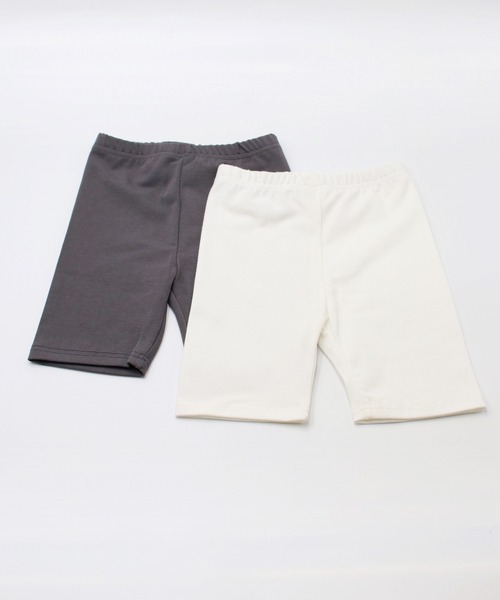 Rora(ローラ)の「3分丈ショーツ 2枚1セット(レギンス/スパッツ・キッズ・ブラック・100cm/110cm/120cm/130cm/140cm/90cm/150cm)」の8枚目の写真