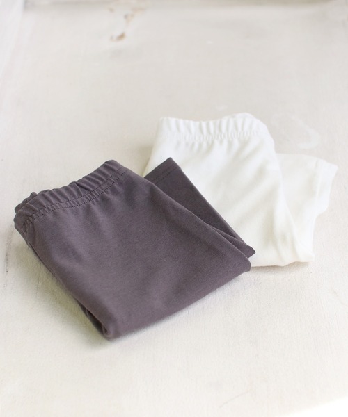 Rora(ローラ)の「3分丈ショーツ 2枚1セット(レギンス/スパッツ・キッズ・ブラック・100cm/110cm/120cm/130cm/140cm/90cm/150cm)」の6枚目の写真
