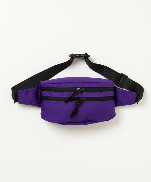 WEGO(ウィゴー)の「WEGO/ダブルジップボックスウエストバッグ(ボディバッグ/ウエストポーチ・メンズ・パープル/ブラック/その他2/その他3/その他1・FREE)」の8枚目の写真