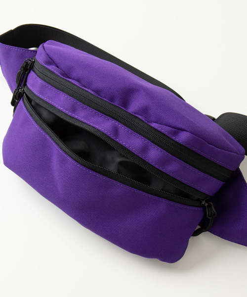WEGO(ウィゴー)の「WEGO/ダブルジップボックスウエストバッグ(ボディバッグ/ウエストポーチ・メンズ・パープル/ブラック/その他2/その他3/その他1・FREE)」の13枚目の写真