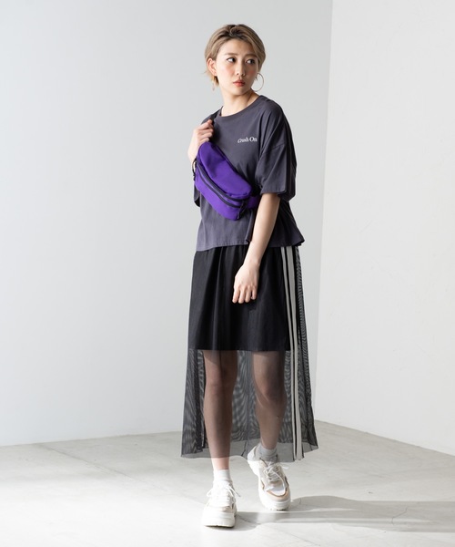 WEGO(ウィゴー)の「WEGO/ダブルジップボックスウエストバッグ(ボディバッグ/ウエストポーチ・メンズ・パープル/ブラック/その他2/その他3/その他1・FREE)」の20枚目の写真