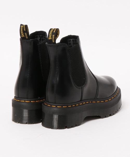 Dr. Martens（ドクターマーチン）の「Dr.Martens/Wソールサイドゴアブーツ（ブーツ・レディース・ブラック・6/5）」の2枚目の写真