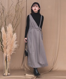 Aunt Marie's | AUNT MARIE'S ワンショルダーフレアワンピース(ワンピース)