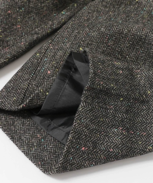 KBF(ケイビーエフ)の「カラーネップテーパードパンツ(その他パンツ・レディース・チャコールグレー/ベージュ/ブラウン・ONE)」の4枚目の写真