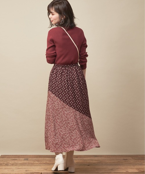 natural couture（ナチュラルクチュール）の「便利なもちもちリブタートル（ニット/セーター・レディース・アイボリー/ボルドー/ブラウン/ブラック/ベージュ・FREE）」の17枚目の写真