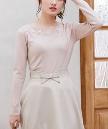 tocco closet�i�g�b�R�@�N���[�[�b�g�j�́u�t�����[���`�[�t�����n�[�g�l�b�N�g�b�v�X�i���̑��g�b�v�X�j�v