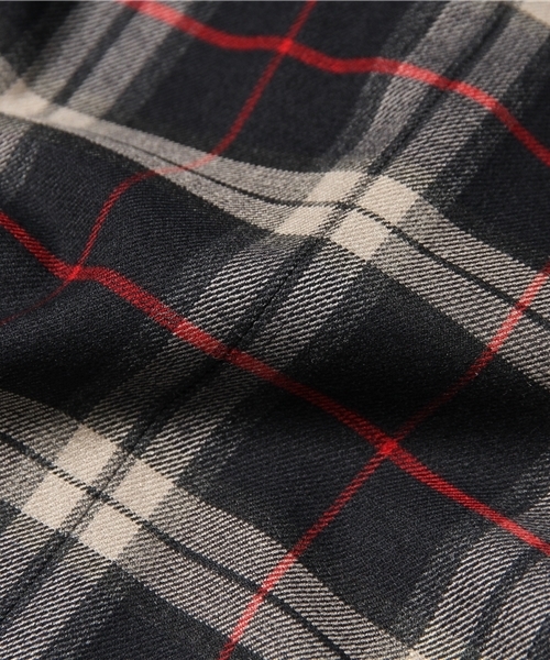 ELFORBR（エルフォーブル）の「チェックＡラインスカート（スカート・レディース・グリーン/ネイビー・38/36）」の11枚目の写真