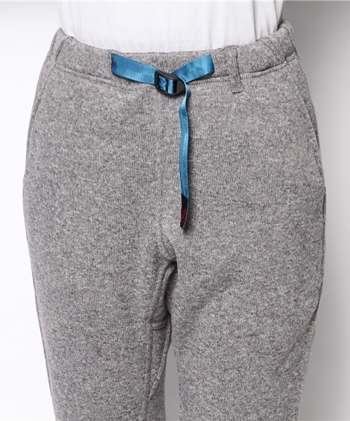 BEAMS BOY(ビームスボーイ)の「GRAMICCI / フリース ナロー リブパンツ(その他パンツ・レディース・グレー/ベージュ・ONE SIZE)」の5枚目の写真