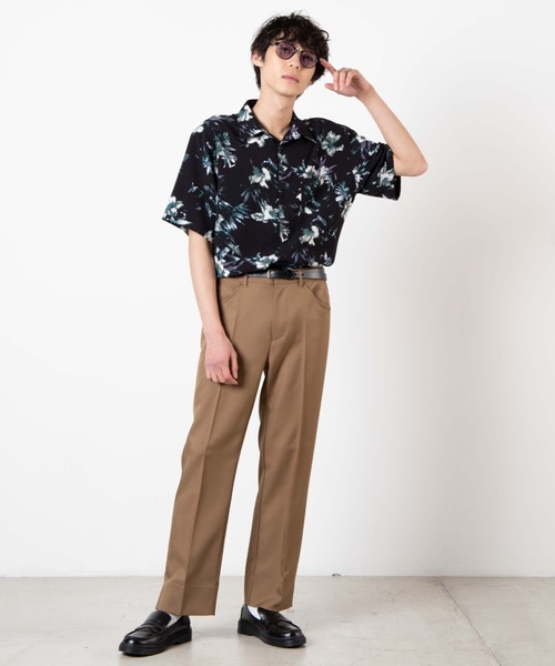 WEGO(ウィゴー)の「WEGO/ダークフラワー半袖シャツ(シャツ/ブラウス・メンズ・その他3/その他2/その他1/その他5/その他4・LARGE/MEDIUM)」の20枚目の写真