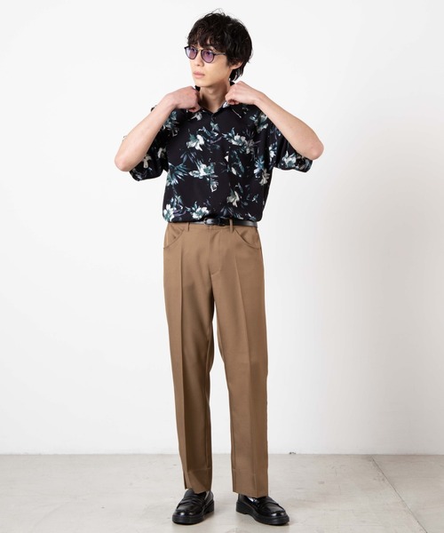 WEGO(ウィゴー)の「WEGO/ダークフラワー半袖シャツ(シャツ/ブラウス・メンズ・その他3/その他2/その他1/その他5/その他4・LARGE/MEDIUM)」の21枚目の写真