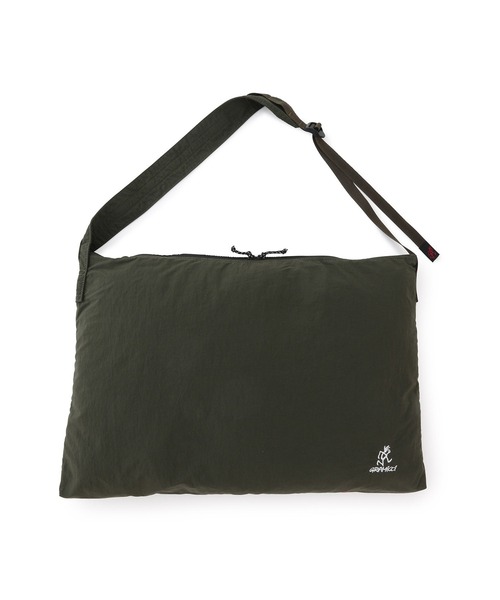 Gramicci(グラミチ)の「GRAMICCI BIG SHOPPER(ショルダーバッグ・メンズ・ブラック/ベージュ系その他/オリーブ・FREE)」の3枚目の写真