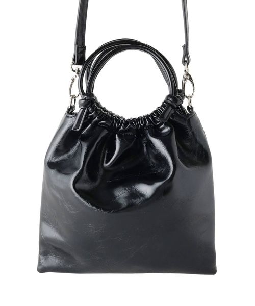 EVRIS（エヴリス）の「レザーライクミニBAG（ショルダーバッグ・レディース・ブラック/カーキ/ブラウン・FREE）」の14枚目の写真