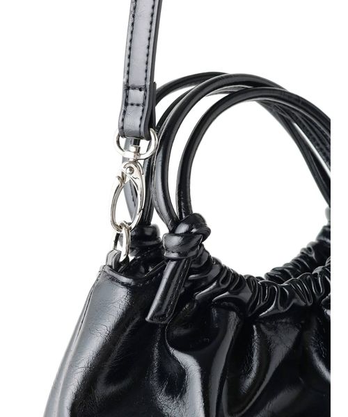 EVRIS（エヴリス）の「レザーライクミニBAG（ショルダーバッグ・レディース・ブラック/カーキ/ブラウン・FREE）」の15枚目の写真