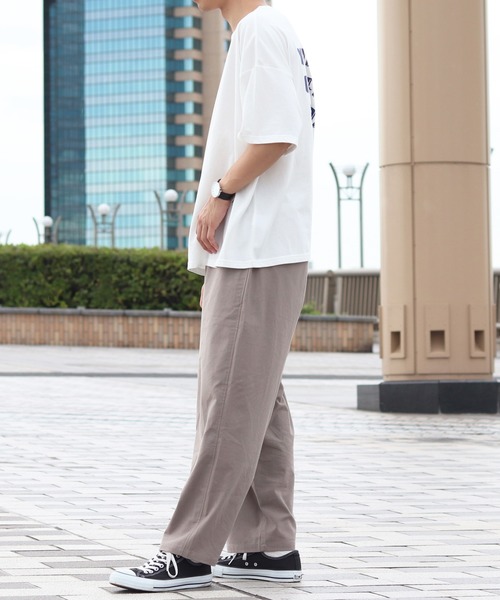 PairPair（ペアペア）の「クリームソーダプリントT(男女兼用)（Tシャツ/カットソー・レディース・オフホワイト/ライトブルー/スミクロ・FREE）」の16枚目の写真