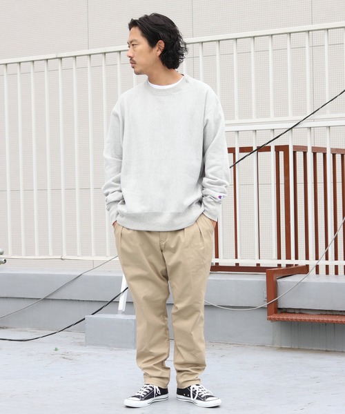 Champion（チャンピオン）の「【champion】チャンピオン 12oz リバースウィーブクルーネックスウェット トレーナー（スウェット・メンズ・ホワイト/ブラック/ネイビー/グレー/レッド/ブルー/マルーン・S/M/L/XL）」の15枚目の写真