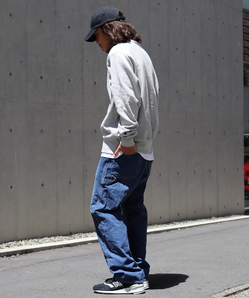 Champion（チャンピオン）の「【champion】チャンピオン 12oz リバースウィーブクルーネックスウェット トレーナー（スウェット・メンズ・ホワイト/ブラック/ネイビー/グレー/レッド/ブルー/マルーン・S/M/L/XL）」の18枚目の写真