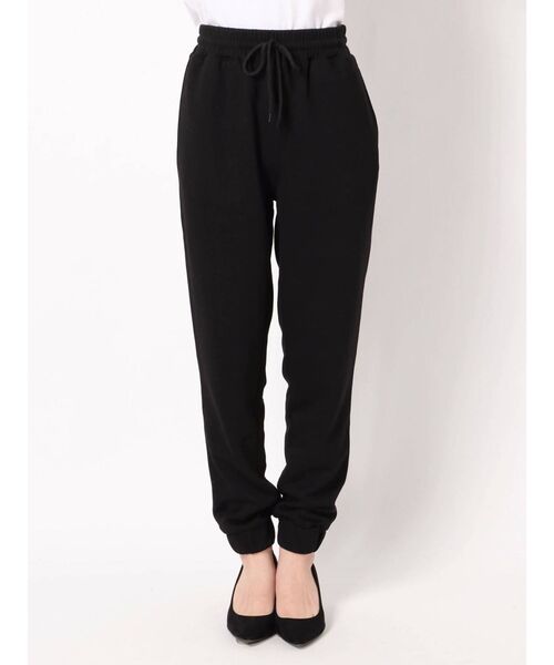 EMODA(エモダ)の「ハイウエストジョガーパンツ(その他パンツ・レディース・ブラック/グレー・FREE)」の7枚目の写真