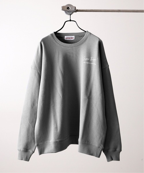 JOURNAL STANDARD(ジャーナルスタンダード)の「【WEB限定】【Mishima Mart / ミシママート】 SUPER WELCOME スウェット(スウェット・メンズ・ホワイト/ブラック/グレー/バーガンディー・SMALL/MEDIUM/LARGE/X-LARGE)」の17枚目の写真