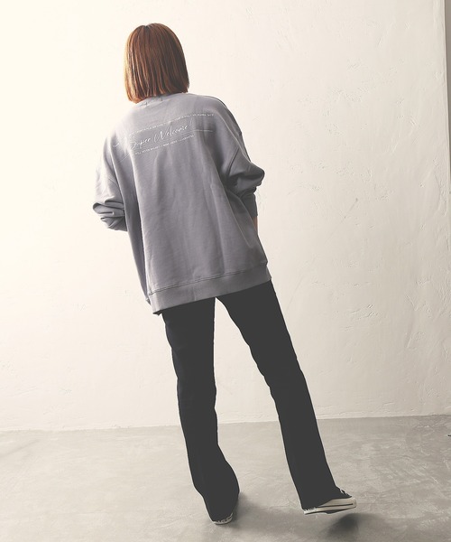 JOURNAL STANDARD(ジャーナルスタンダード)の「【WEB限定】【Mishima Mart / ミシママート】 SUPER WELCOME スウェット(スウェット・メンズ・ホワイト/ブラック/グレー/バーガンディー・SMALL/MEDIUM/LARGE/X-LARGE)」の15枚目の写真