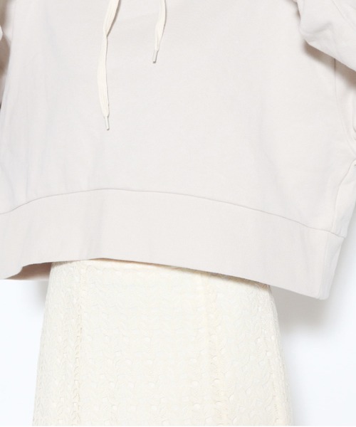 archives（アルシーヴ）の「裏毛ショートプルオーバー（パーカー・レディース・ブラウン/ベージュ/ブルー/アイボリー・MEDIUM）」の19枚目の写真