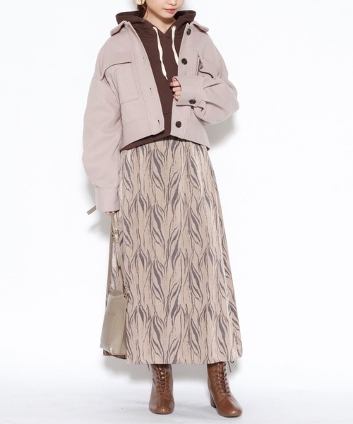 archives（アルシーヴ）の「裏毛ショートプルオーバー（パーカー・レディース・ブラウン/ベージュ/ブルー/アイボリー・MEDIUM）」の11枚目の写真