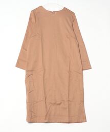 裏起毛ストレートシルエットワンピース