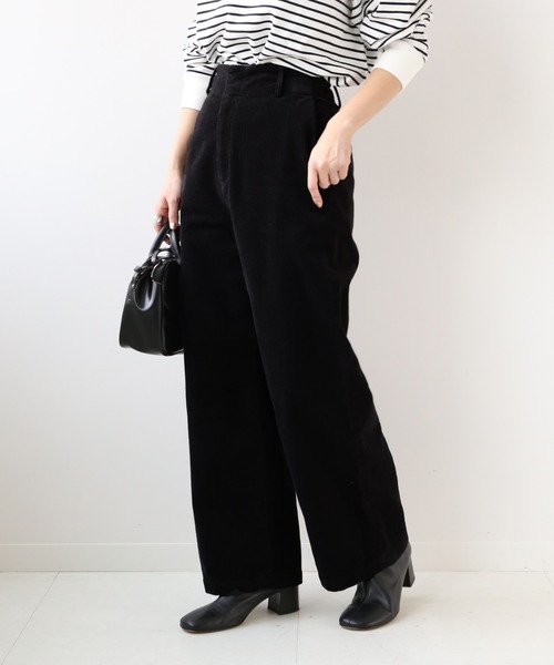8Wコーデュロイストレートパンツ JOURNAL STANDARD relume