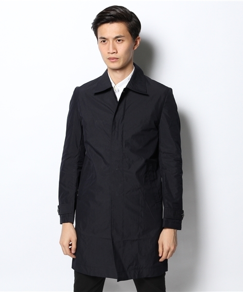 COMMONWARE AMERICAN RAG CIE&Magine（コモンウェアアメリカンラグシーアンド マージン）の「AMERICAN RAG CIE&Magine COMMONWARE 3ピースコットンステンカラーコート 114-AMG-1434-621AMG（ステンカラーコート・メンズ・ベージュ/ネイビー・44）」の3枚目の写真