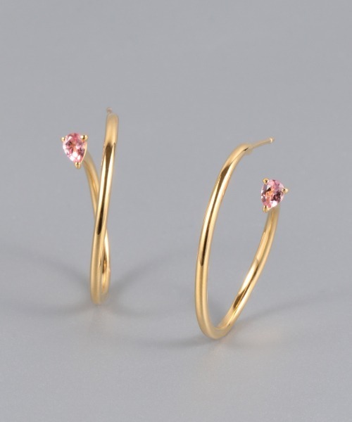 セール Sol ピンクトルマリンピアス ピアス 両耳用 Pas Tierra パティエラ のファッション通販 Zozotown