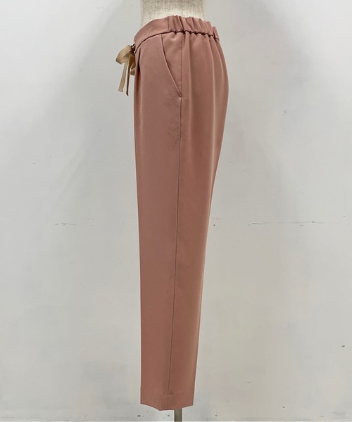 DIARIUM（ディアリウム）の「ウエストリボンテーパードパンツ（その他パンツ・レディース・ピンク/グリーン・M）」の20枚目の写真