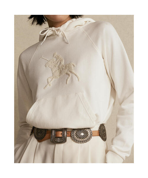 Polo Ralph Lauren ビーデッド グラフィックフーディ45100円 Polo Ralph Lauren ビーデッド グラフィックフーディ45100円