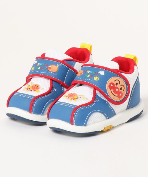 MoonStar(ムーンスター)の「《moonstar》アンパンマンベビー08(スニーカー・キッズ・ピンク/ブルー/ブラウン・13.5cm/14.0cm/13.0cm/12.0cm/12.5cm/14.5cm)」の3枚目の写真