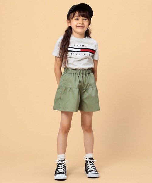 TOMMY HILFIGER（トミーヒルフィガー）の「【90~170㎝展開】フラッグロゴＴシャツ（Tシャツ/カットソー・キッズ・ホワイト/ネイビー/レッド/ブルー/グレー/グレー系その他/イエロー/ライトグリーン/ブルー系その他・110cm/100cm/120cm/130cm/140cm/150cm/160cm/170cm/90cm/160-165cm）」の21枚目の写真