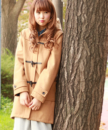 GIORDANO | [12/1 20:00まで特別価格]メルトンダッフルコート(ダッフルコート)