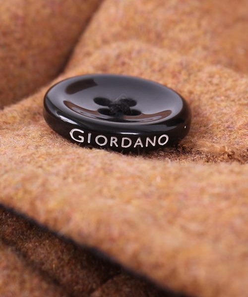 GIORDANO（ジョルダーノ）の「[GIORDANO]メルトンダッフルコート（ダッフルコート・レディース・ブラック/グレー/ベージュ・MEDIUM/LARGE）」の7枚目の写真
