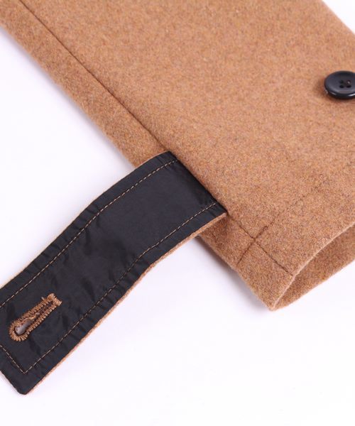 GIORDANO（ジョルダーノ）の「[GIORDANO]メルトンダッフルコート（ダッフルコート・レディース・ブラック/グレー/ベージュ・MEDIUM/LARGE）」の10枚目の写真