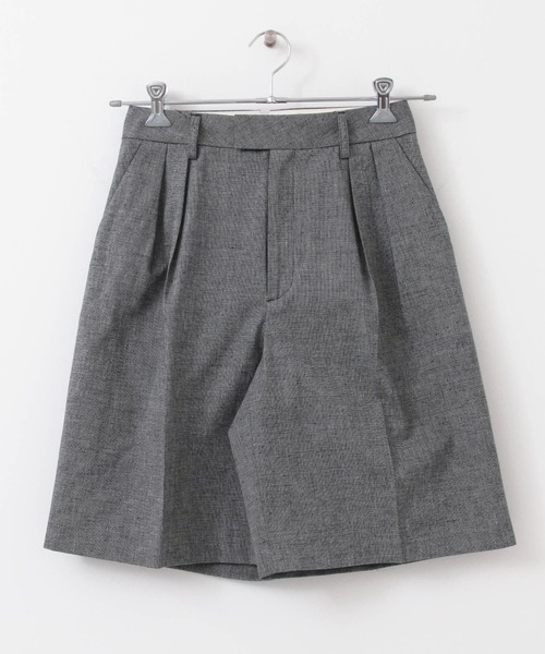 URBAN RESEARCH DOORS(アーバンリサーチドアーズ)の「White Label シルクネップショートパンツ(その他パンツ・レディース・ブラック/グレー系その他・SMALL/MEDIUM)」の4枚目の写真